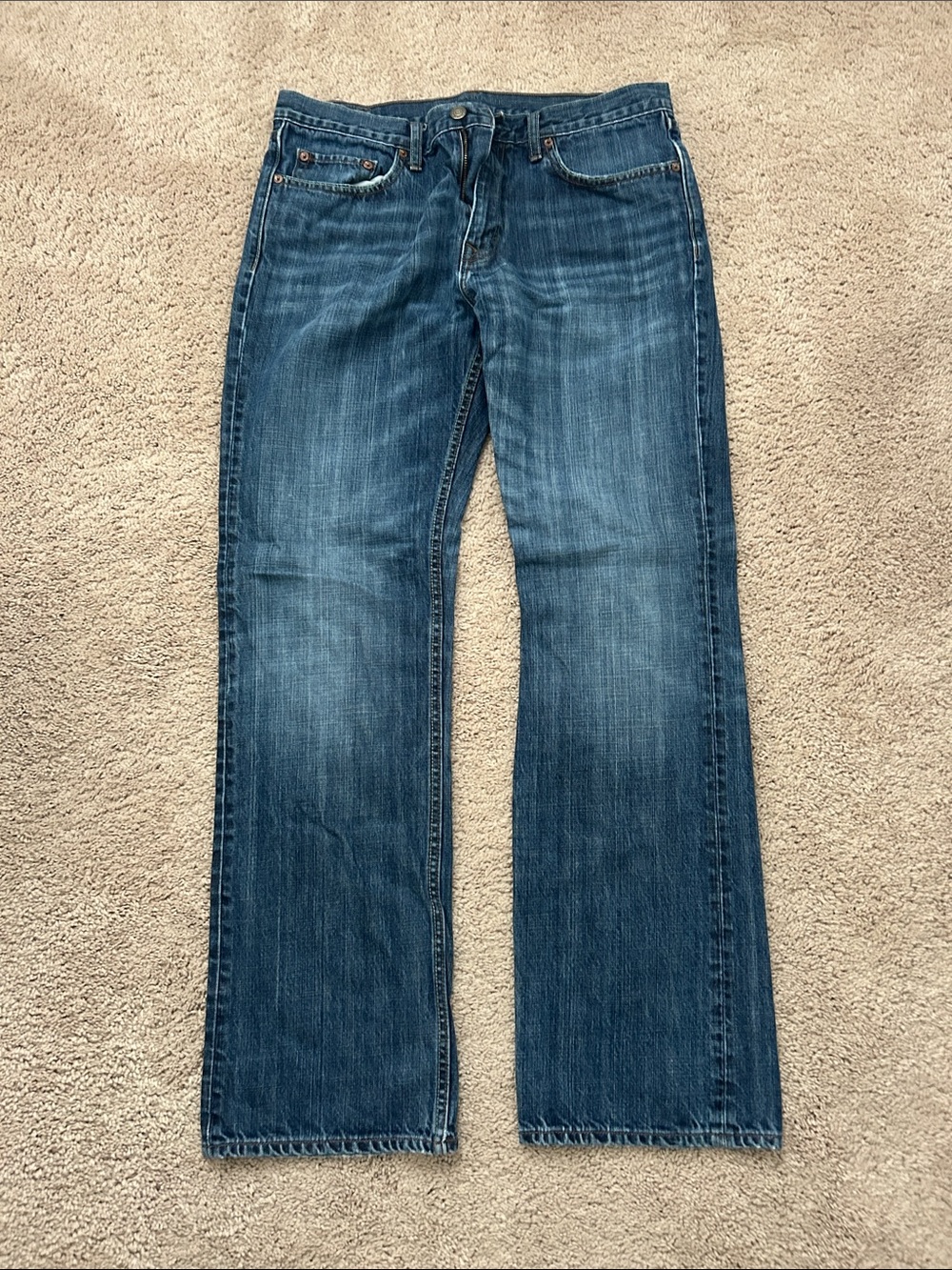 Banana Republic Men's Blue Straight-Leg Jeans